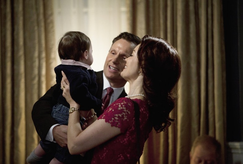 Fitzgerald et Mellie Grant et leur bébé